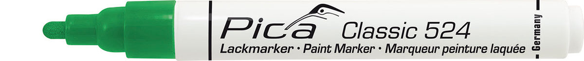 Pica Classic 524 Lackmarker Grün geöffnet