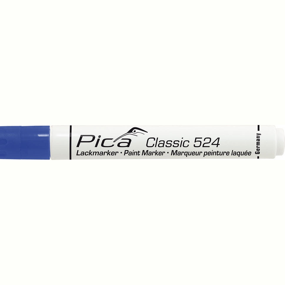 Pica Classic 524 Lackmarker Blau geschlossen