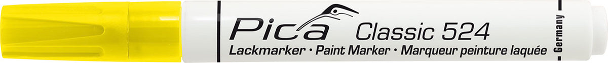 Pica Classic 524 Lackmarker Gelb geschlossen