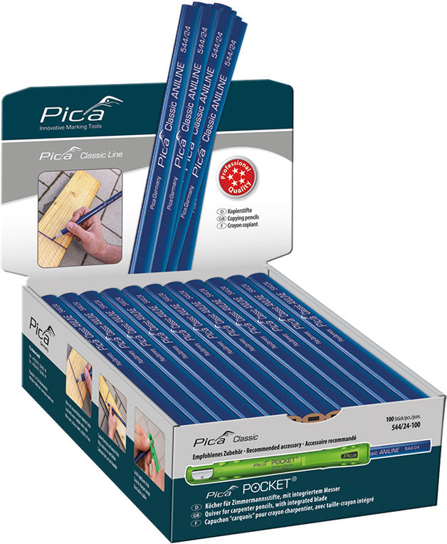 Pica Classic 544 Aniline-Kopierstifte in Verpackung