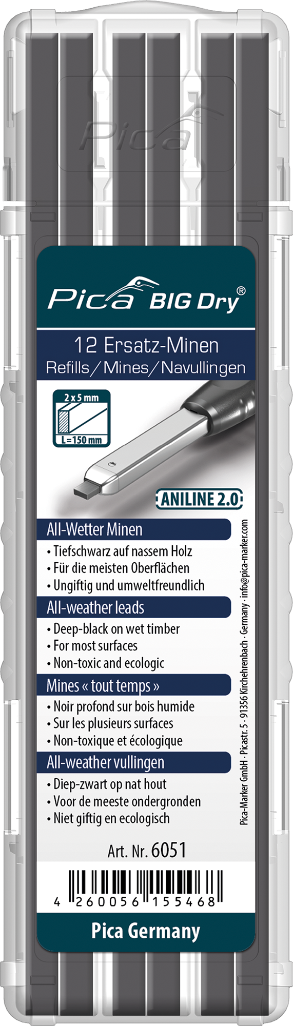 Pica BIG Dry Aniline Allwetterminen 6051
